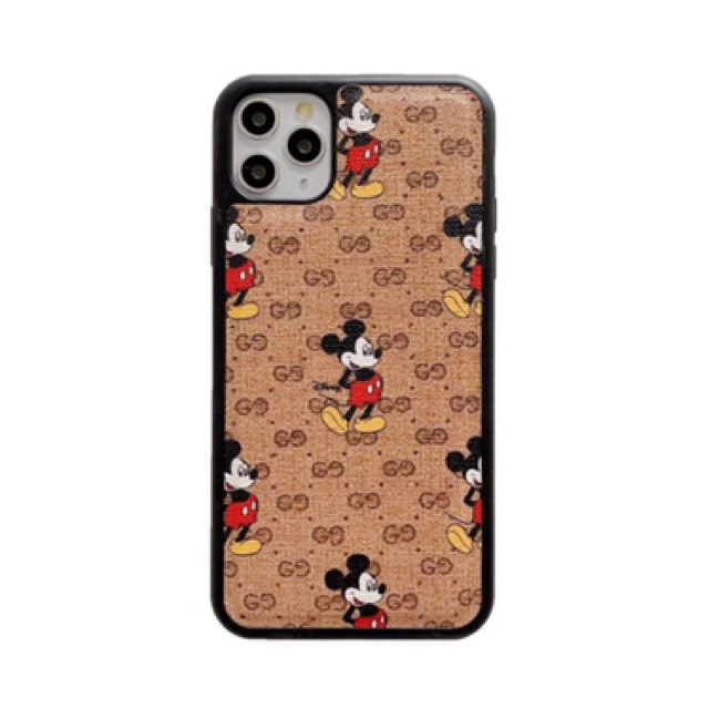 Mickey x Gucci Leather Case Iphone 6 6s 6s+ 6+ 7 7+ 8 8+ X Xs Xr XsMAX 11 11pro 11promax 11 pro max