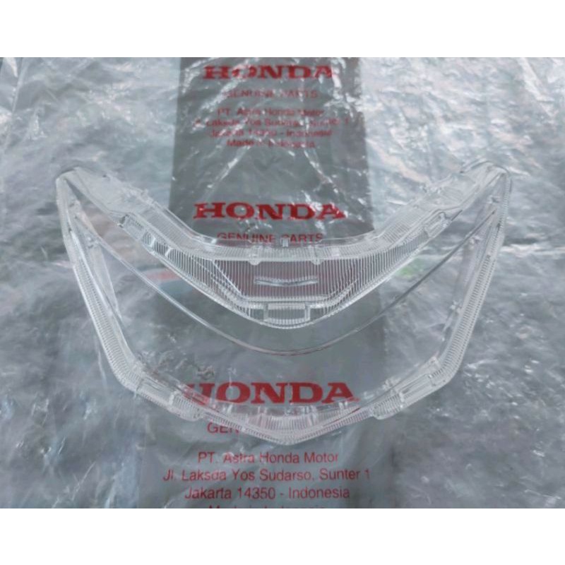 Mika lampu kaca depan reflektor new  beat LED 2020 2021 non original