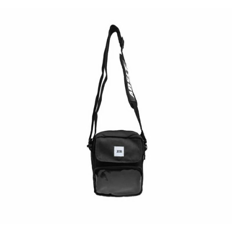 slingbag abslt black transparan