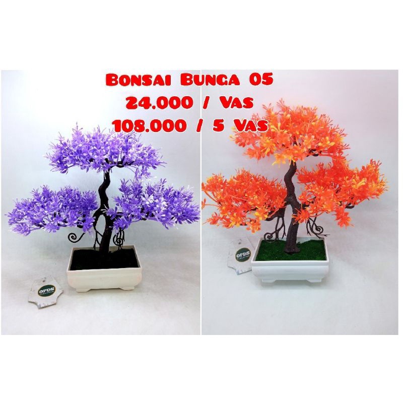 Bonsai Pohon Beringin Bonsai Hias 05 Tanaman Hias Bonsai Bunga Imitasi