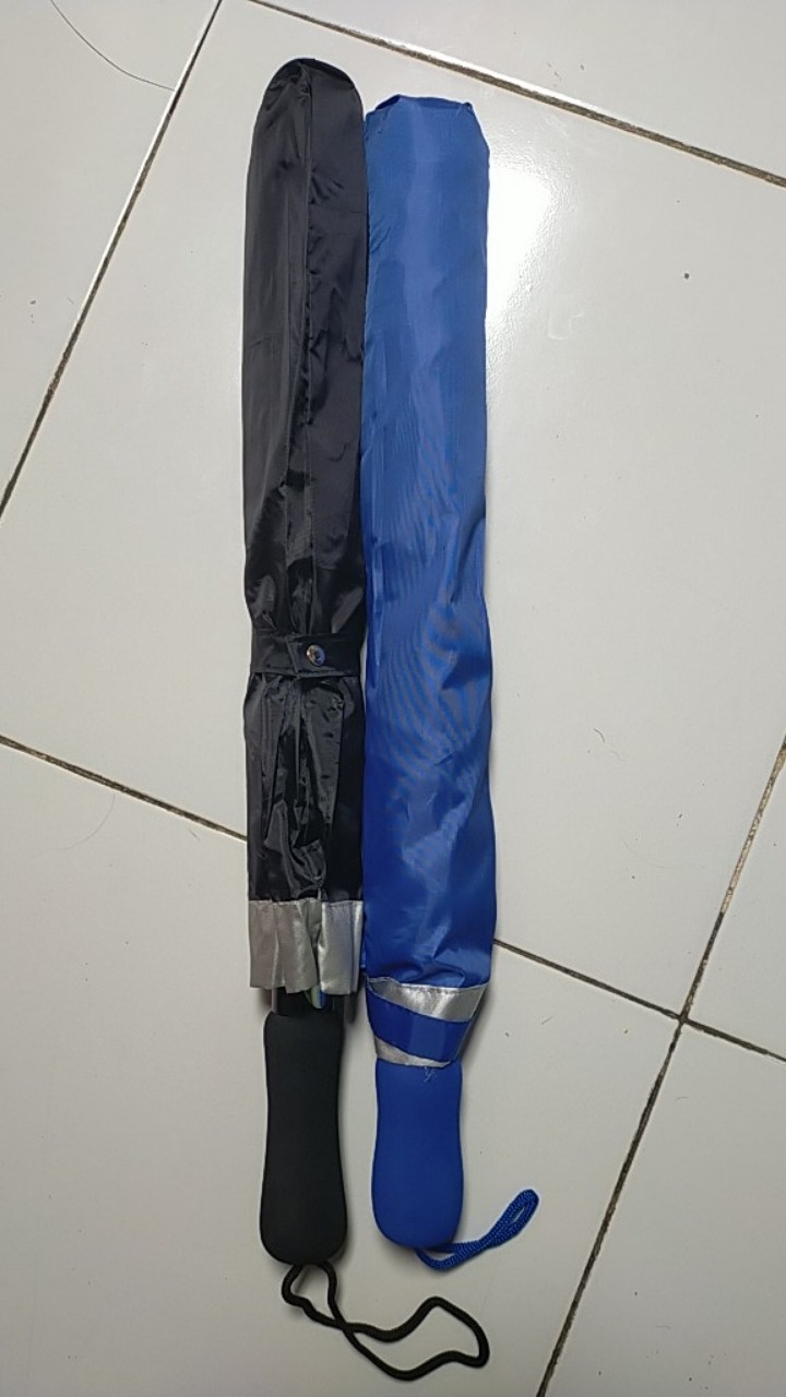 Payung Golf Lipat Dua Polos Besar Warna Warni 2 Sablon Promosi