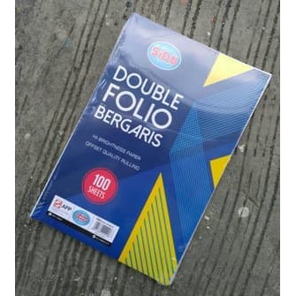 

Kertas Double Folio / Rolling Folio Sinar Dunia SIDU 100