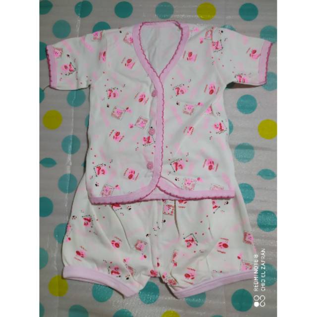 Setelan baju bayi halus