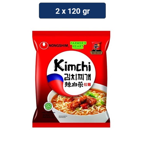 

Nong Shim Kimchi Ramyun 120 gr x 2 pcs