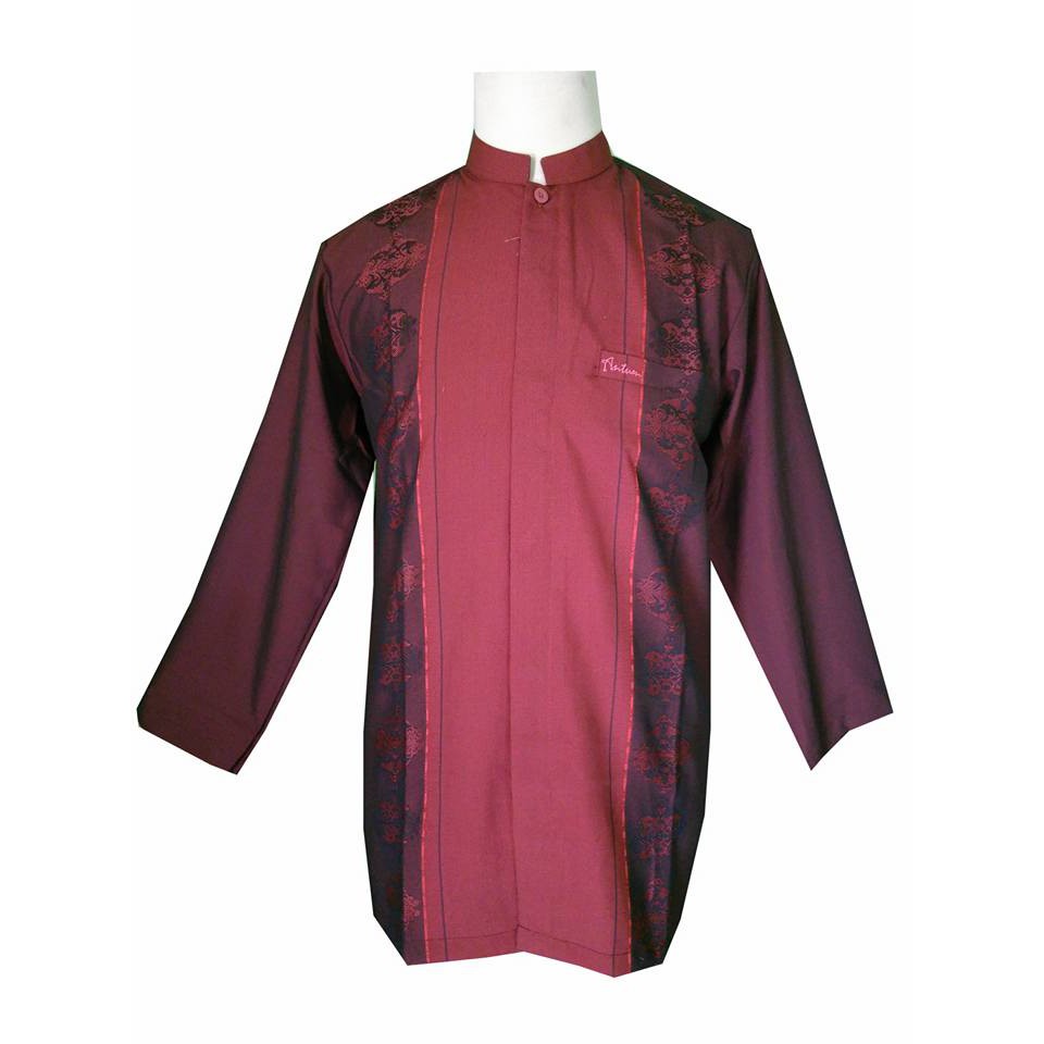 Baju Muslim Koko Antum Donggala LS Bordir