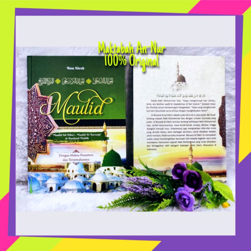 Kitab Maulid Diba', Barjanji, Burdah 3 Bahasa