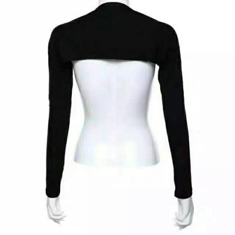 BOLERO MANSET SAMBUNG MANSET LENGAN PANJANG KAOS9-8