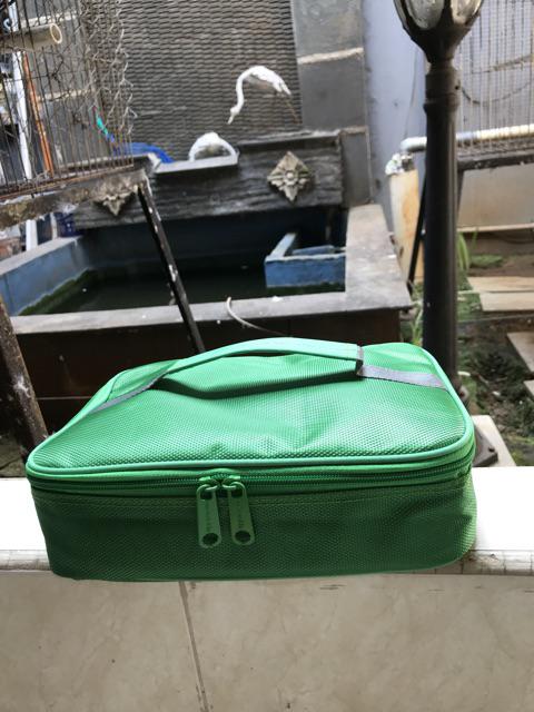 Tas Bekal / Lunch Bag Yooyee / Lunch Box Bag Polos Bahan Nylon Alumunium Tebal Bagus