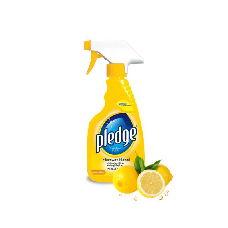 Pledge Furniture Polish Pembersih Mebel Kayu 450ml Pledge Cairan Pembersih kayu