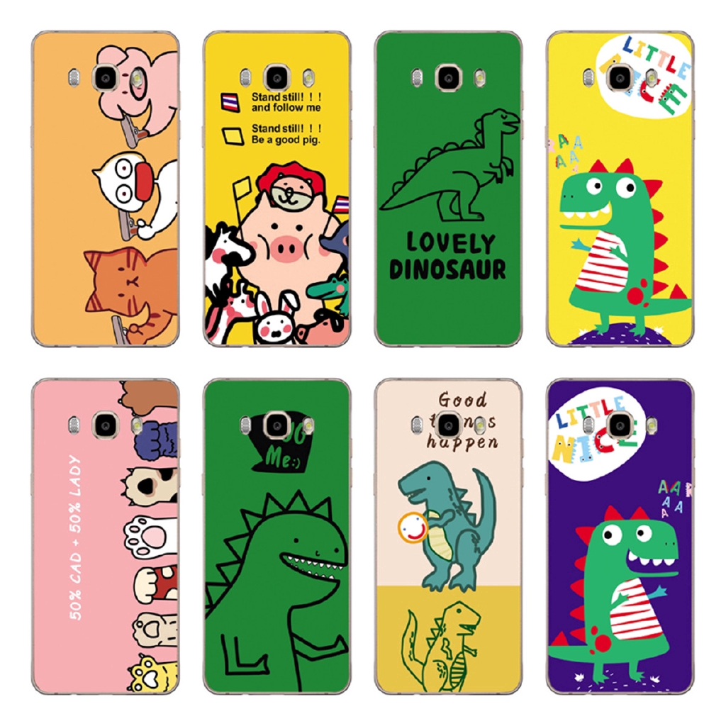 Casing Soft Case TPU Motif Kartun Dinosaurus Lucu Untuk Samsung Galaxy J2 Core J2 PRIME J2 ACE G532 G3608 Grand Prime Shopee Indonesia