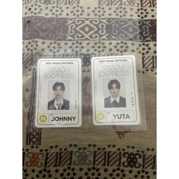 

id card sm town 2021 winter album