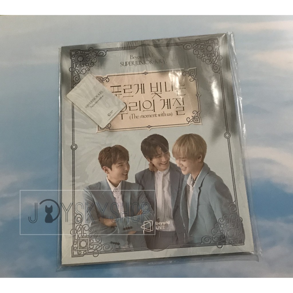 Super Junior K.R.Y. - Beyond LIVE BROCHURE SUPER JUNIOR-K.R.Y. [The moment with us]