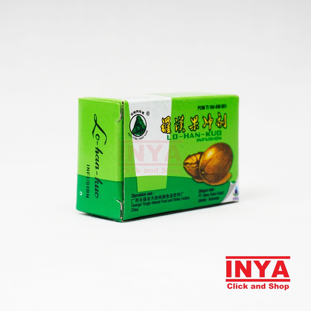 LO HAN KUO INFUSION SSA SACHET 14gr - Herbal KWEI FENG TRADEMARK