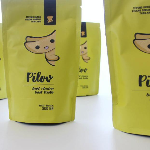 

READY STOCK Pilov - Tepung pisang goreng Thailand - Thai banana fritter powderl TP250