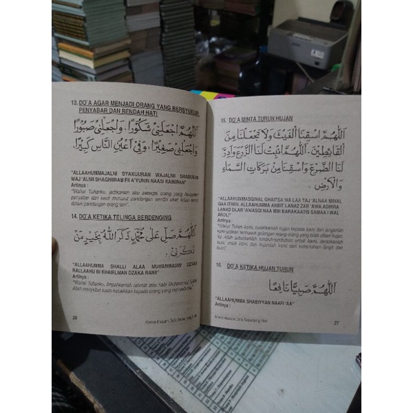 Buku Aneka Macam Do'a Sepanjang Hari (15×20cm)