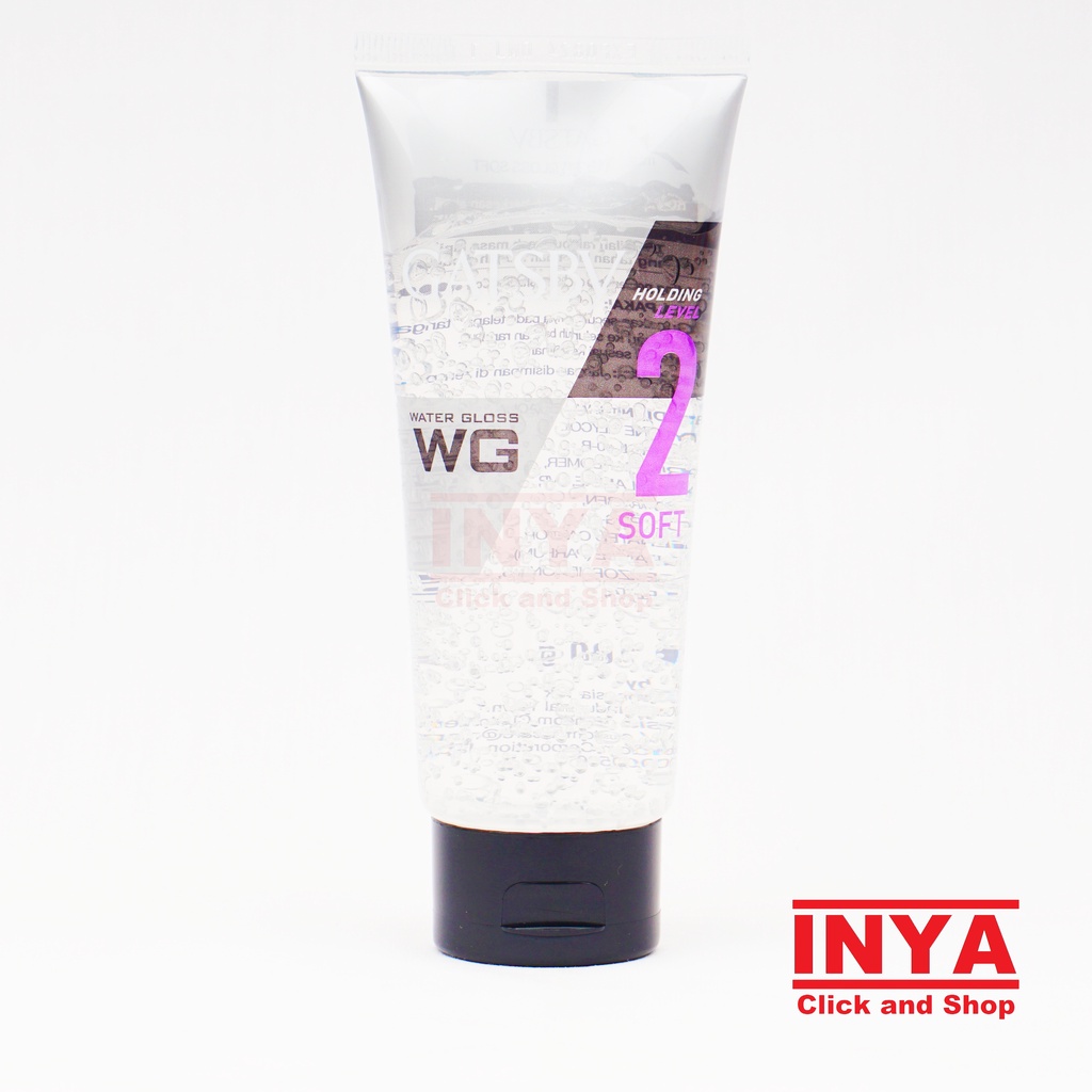 GATSBY WG WATER GLOSS SOFT LEVEL 2 HAIR GEL 100gr