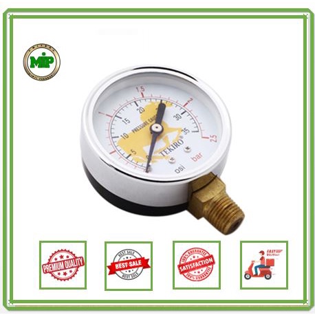 Tekiro Ukur Tekanan 2.5 bar / Pressure Gauge