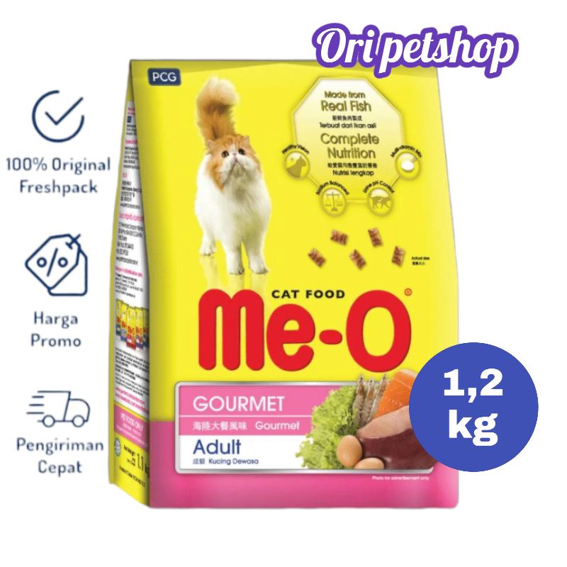 meo gourmet meo adult gourmet 1,2 freshpack