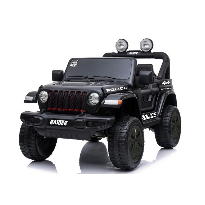 Mainan Mobil Aki Jeep Yukita 938 Polisi - 12 Volt