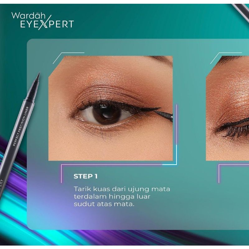 `ღ´ PHINKL `ღ´ Wardah Eyexpert Perfect Precision Liner eyeliner anti luntur waterproof transferproof