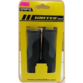Pegangan Stang Sepeda Hand Grip United HF1911 Gel Spare Part Onderdil-3