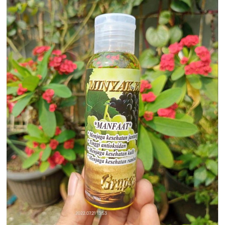 Minyak Biji Anggur/GrapeSeed OiL 100% murni