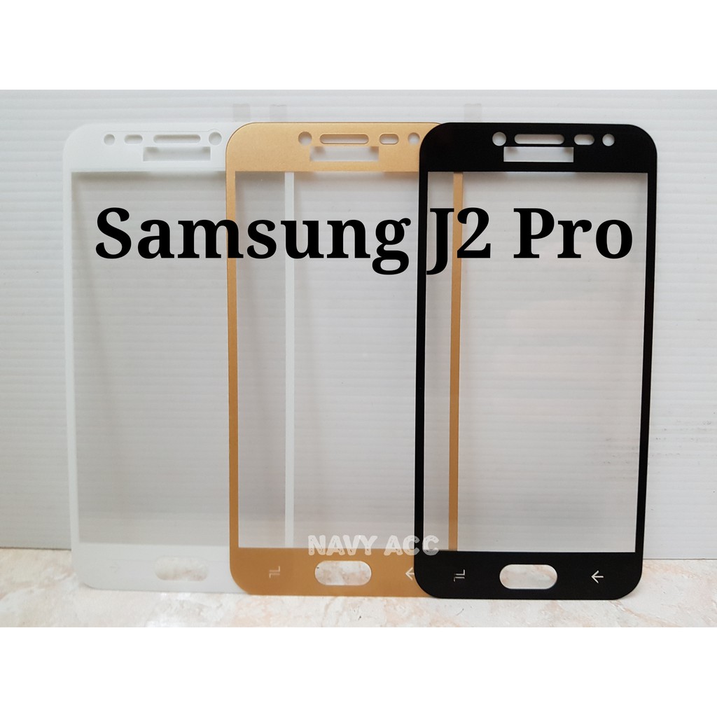 Tempered Glass Warna Samsung J2 Pro - Tempered Glass Color J2 Pro