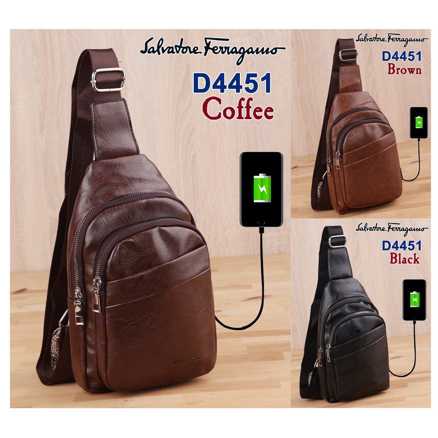 CK04 Selempang Dada SaFer D4451 - TAS PRIA TAS IMPOR