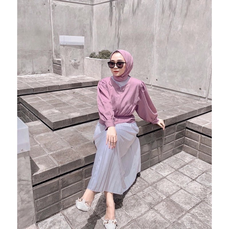 LUNE BLOUSE LENGAN BALON