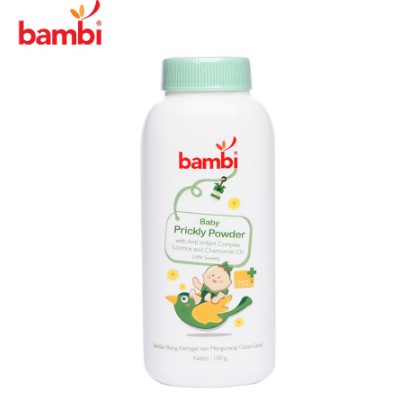 Bambi Bedak Bayi Baby Prickly Powder 100 Gram