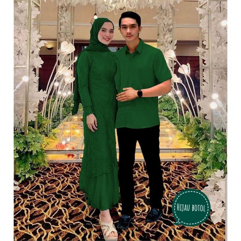 BJ - COUPLE GELARDINE KEMEJA PENDEK / UKURAN GAMIS M , L , XL , XXL KEMEJA L / GAMIS  Bahan Tile Mutiara Ruby Lapis Furing /GAMIS KONDANGAN / GAMIS COUPLE / KEMEJA PRIA BAHAN MOSCREPE LENGAN PENDEK/ KEMEJA COUPLE / GAMIS WANITA MURAH / GAMIS WISUDA/