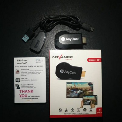 Anycast Dongle HDMI TV Wifi Receiver Advan Original 100%