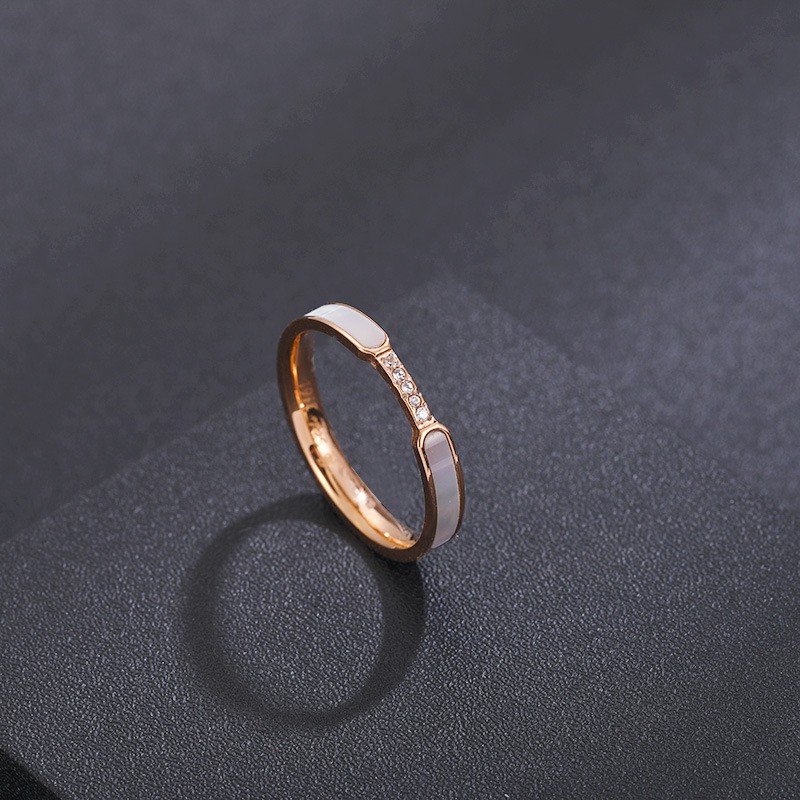 Cincin Korea Bahan titanium ASLI Import cocok untuk pesta ,hadiah atau pakai sehari hari Mix01