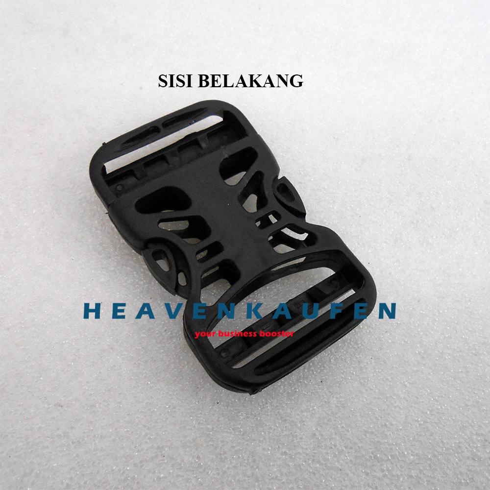 Buckle Slop Kunci Sodok 3,8 cm PP Warna Hitam Type E Murah