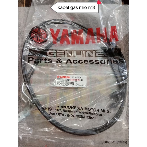 Kabel gas mio m3 / tali gas mio m3 / cabel gas yamaha mio m3