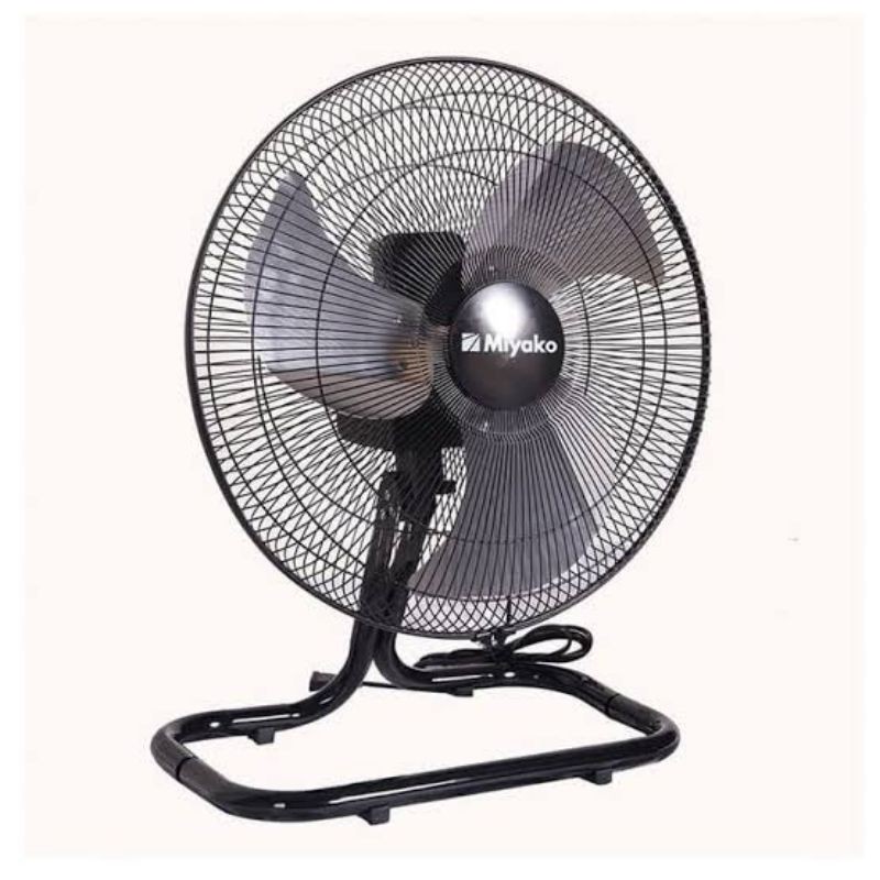 KIPAS ANGIN MIYAKO DESK FAN MEJA KLB 18 KLB18 IN INCH " LOW WATT MANUAL GARANSI DUDUK TENAGA BESAR