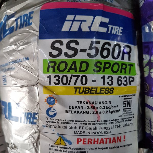 Ban belakang nmax IRC ORIGINAL sparepartM