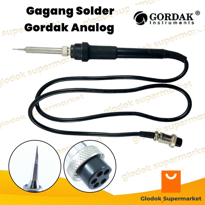 Gagang Solder Gordak Analog Sparepart Handle