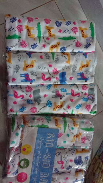 6 pc Bedong sio baby 100*90 cm