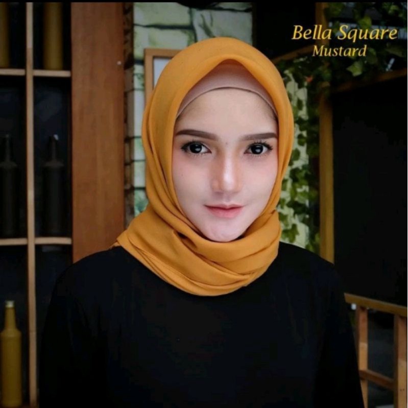 JILBAB SEGIEMPAT BELLA SQUARE