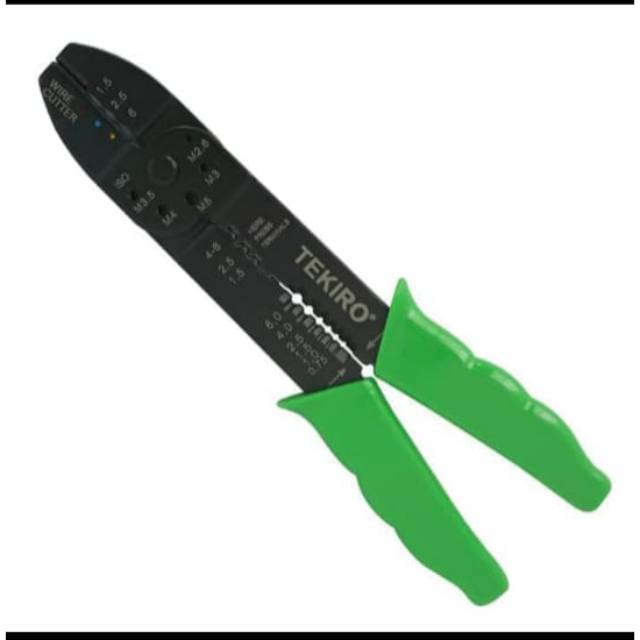 Tang Crimping Tekiro 9" Tang Kupas Kabel Tang Scun Skun