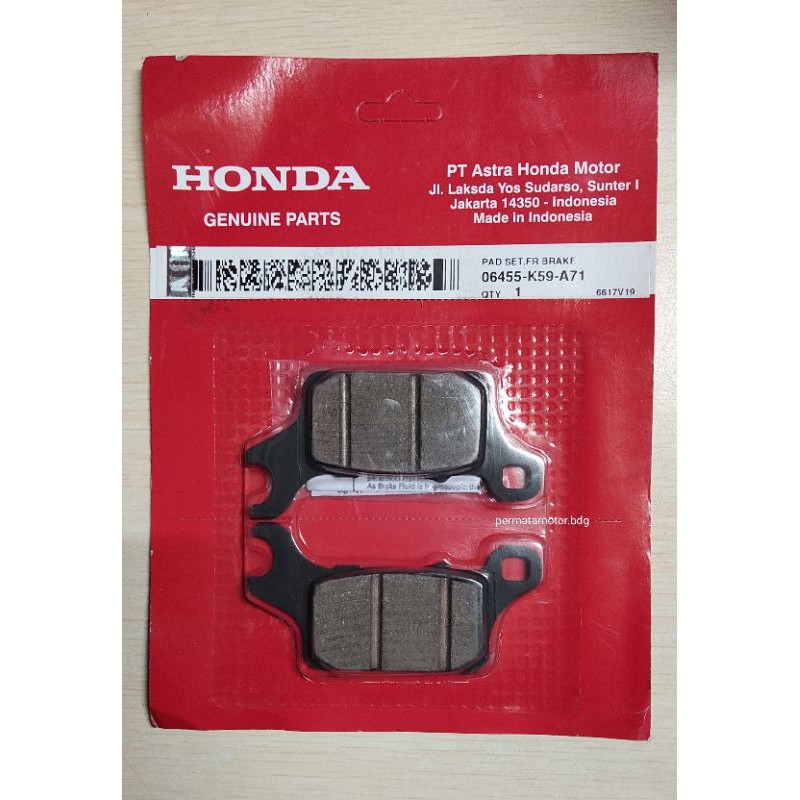 Kampas Rem Depan Vario 150 New Ori AHM