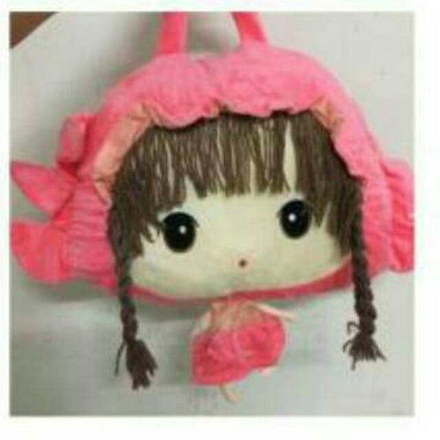 Bantal selimut boneka  lucu, hangat berbulu lembut