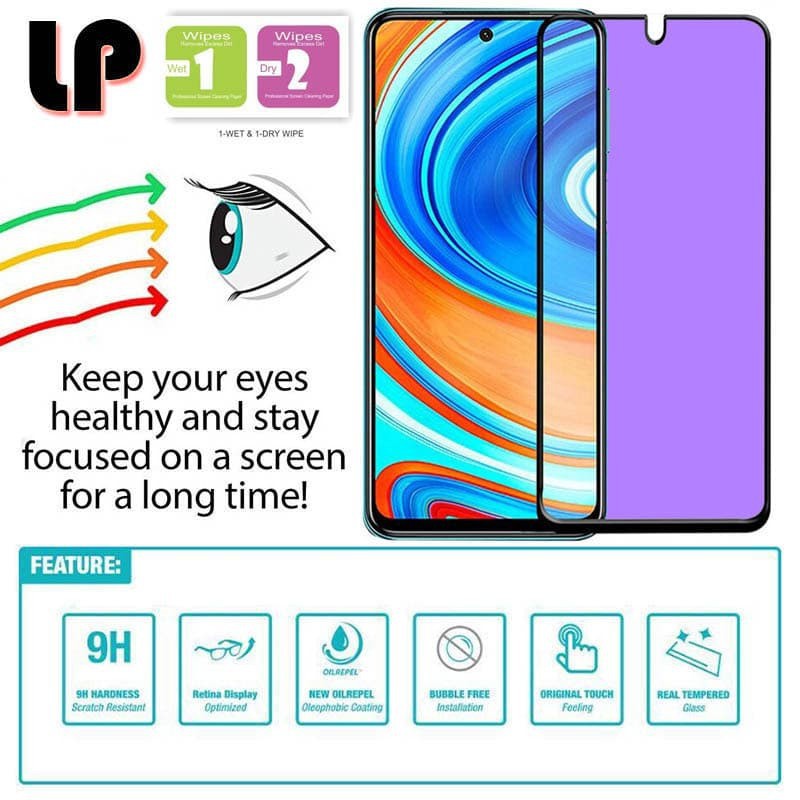 REDMI NOTE 11 NOTE 11 PRO 11 PRO 5G NOTE 10 NOTE 10S NOTE 10 PRO TEMPERED GLASS BLUE LIGHT ANTI RADIASI, ANTI GORES KACA TEMPRED FULL COVER SCREEN GUARD MATTE PELINDUNG LAYAR