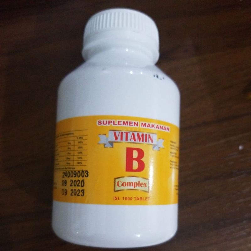 Vitamin b1 isi 1000, b12, b6 isi 1000 dan b complex