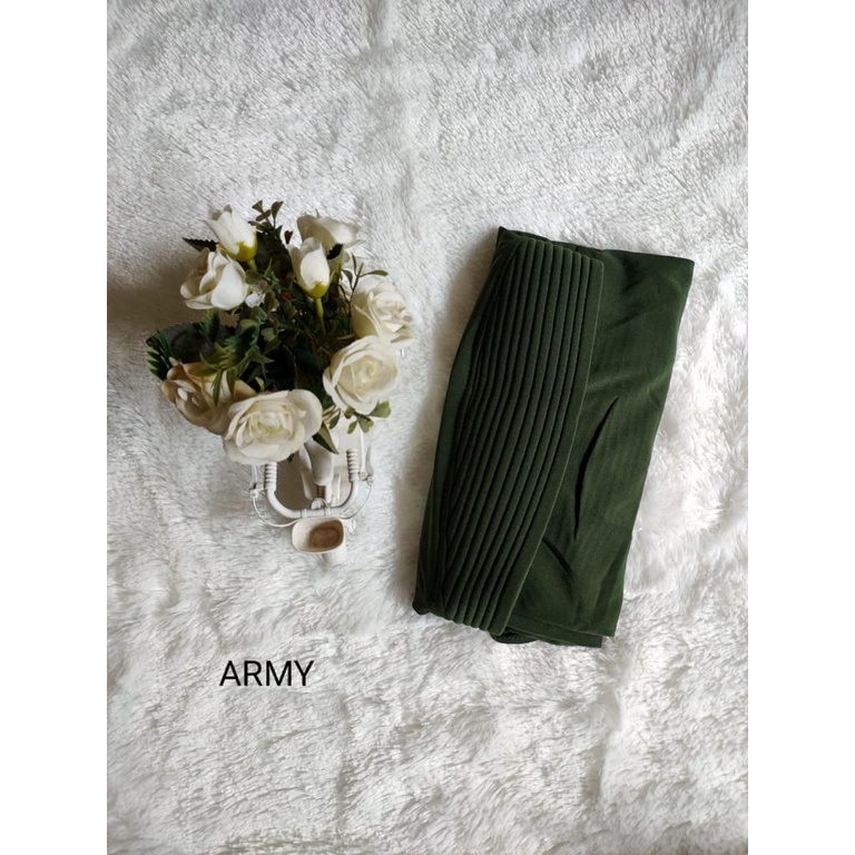 JILBAB BERGO PINGUIN/HIJAB BERGO SPORT JERSY/KERUDUNG KHIMAR PET JERSY/BERGO PINGUIN-Army