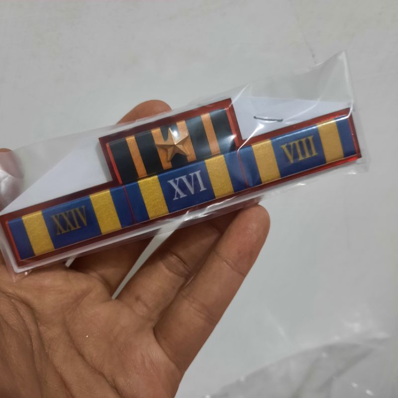 Bintang Bhayangkara Nararya / Satya Lencana 8 16 24 Tahun / Datar