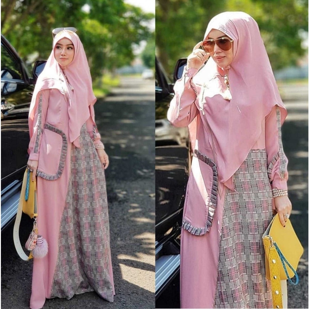 syar'i ariani /syar'i moscrep /pakaian muslim wanita/fashion wanita