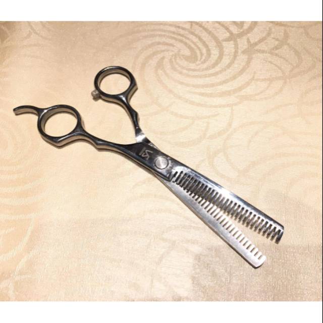 Gunting Rambut Gigi Sasak 2 sisi Stainless 5,5 inchi VS