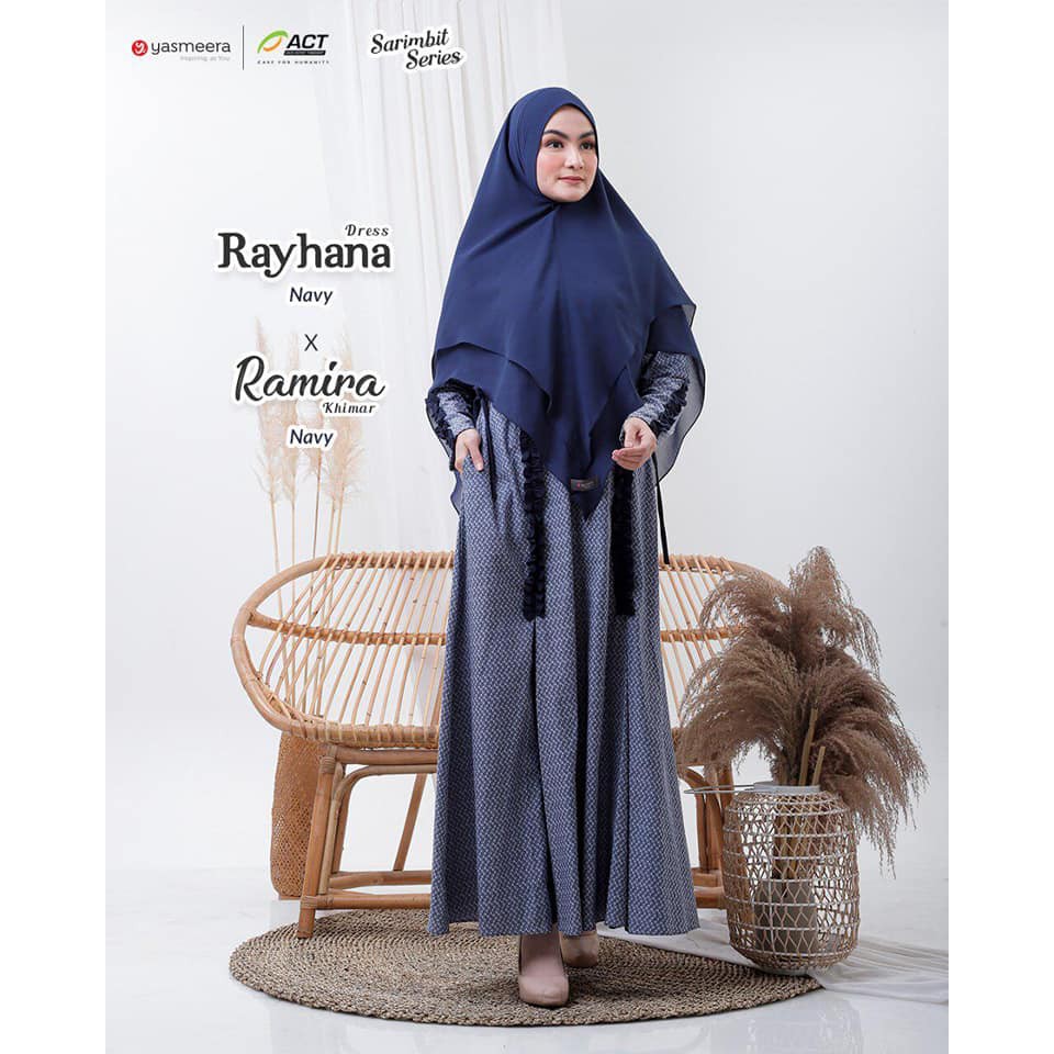 RAYHANA DRESS || Gamis Couple Raya Series by YASMEERA